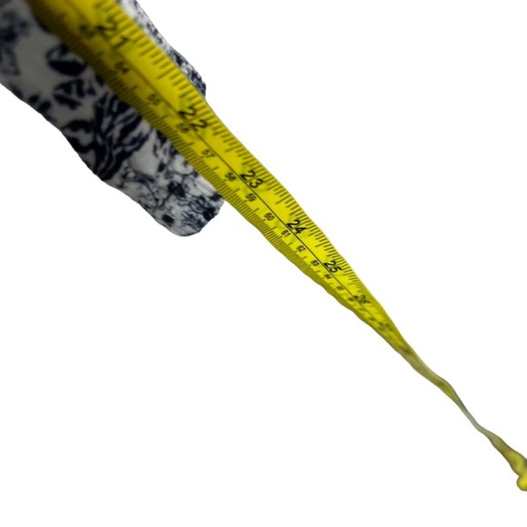 Sundance Liliane Blue White Floral Long Sleeve Crochet Lace Top Small - Picture 6 of 7